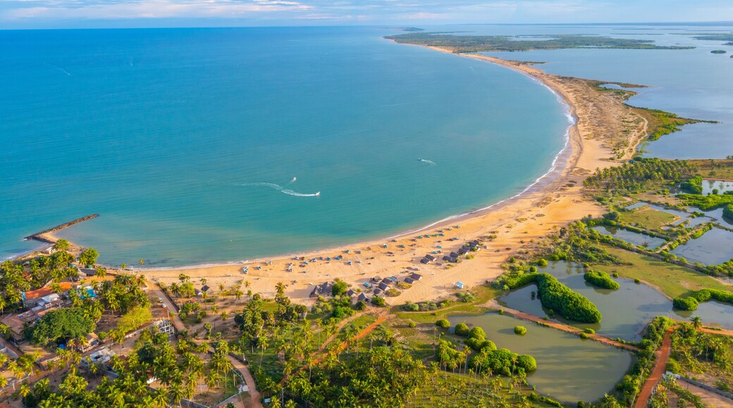 View of Kalpitiya beach in Sri Lanka