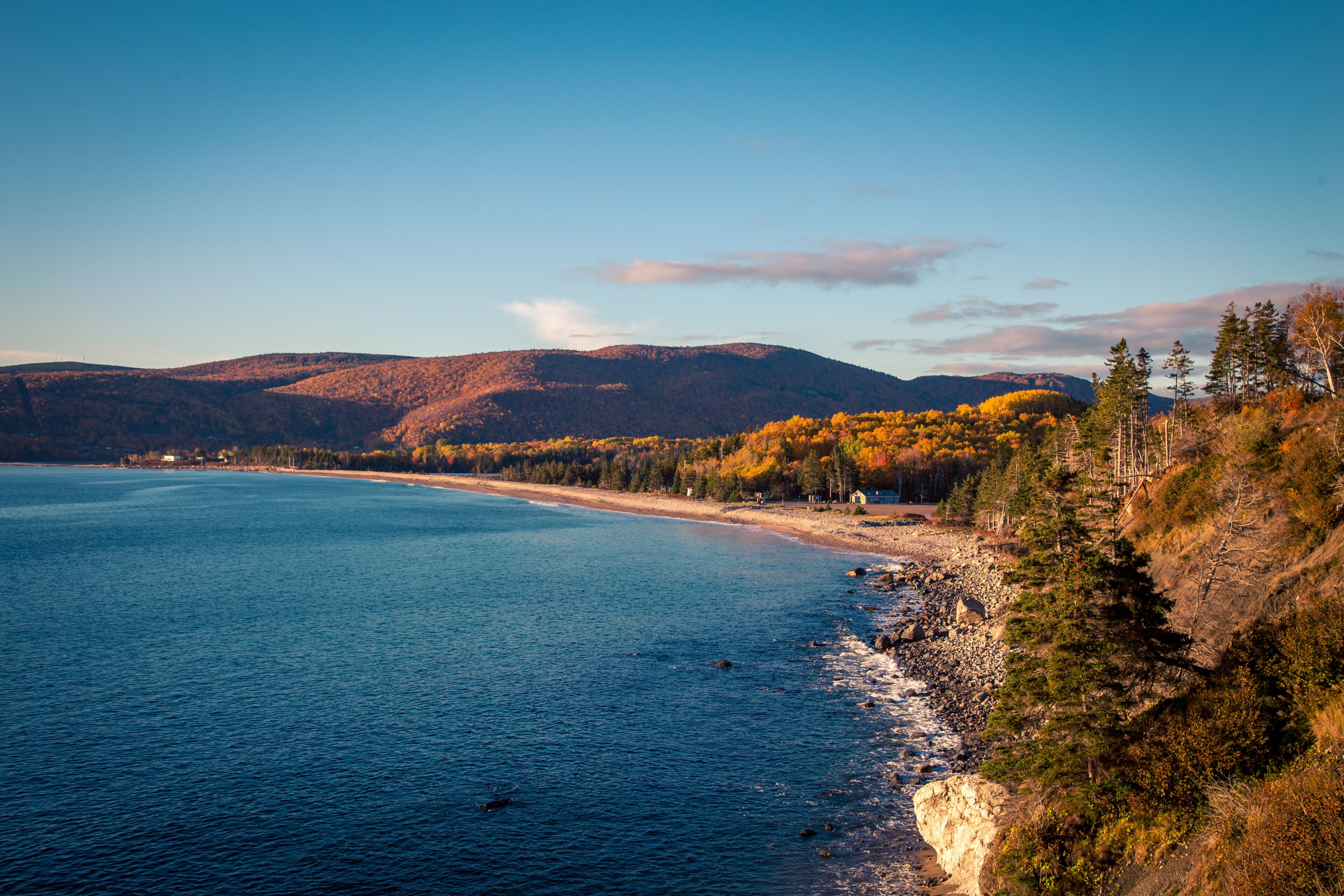 cove in Cape Breton Nova Scotia