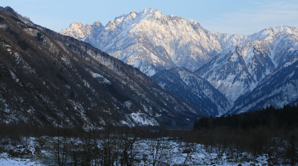 Mount Tsurugi seen from the WNW.
