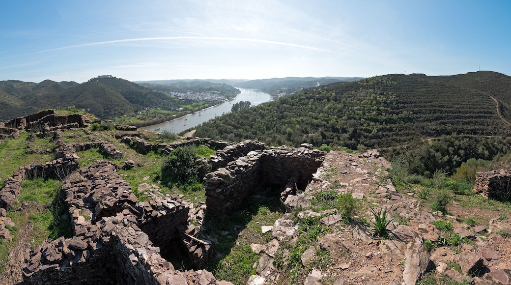 Panoramic view from the old castle of Alcoutim
