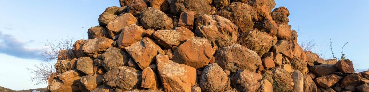Nuraghe Sa Domu 'e s'Orcu in Sarroch, Italy