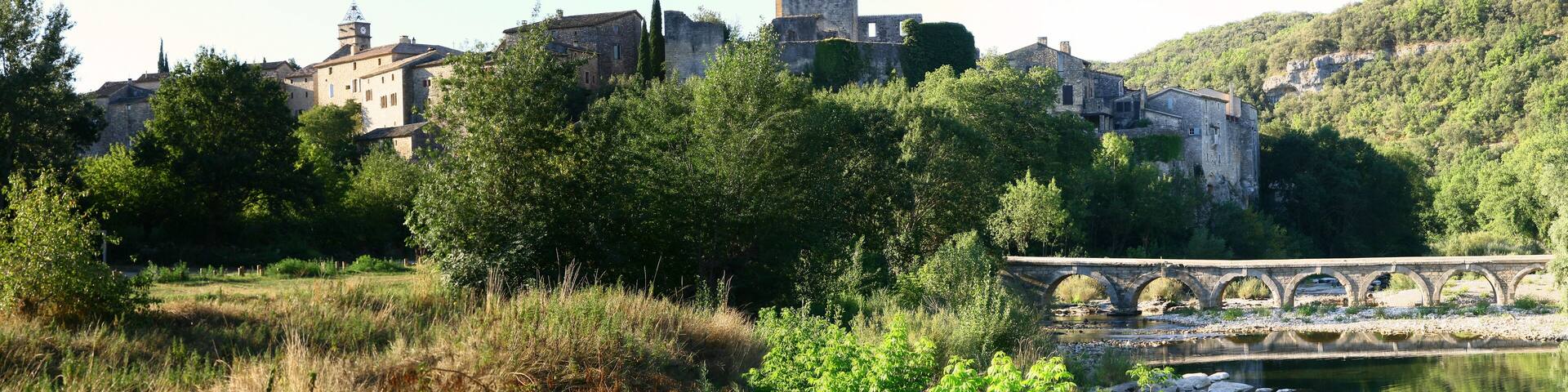 Montclus, village du Gard en France
