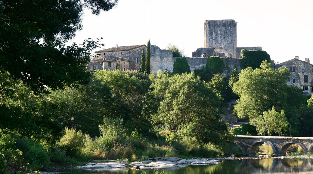 Montclus, village du Gard en France