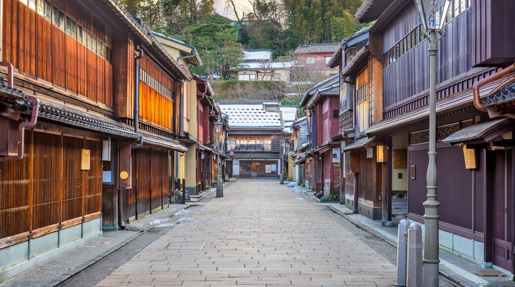 Higashichaya District of Kanazawa, Japan