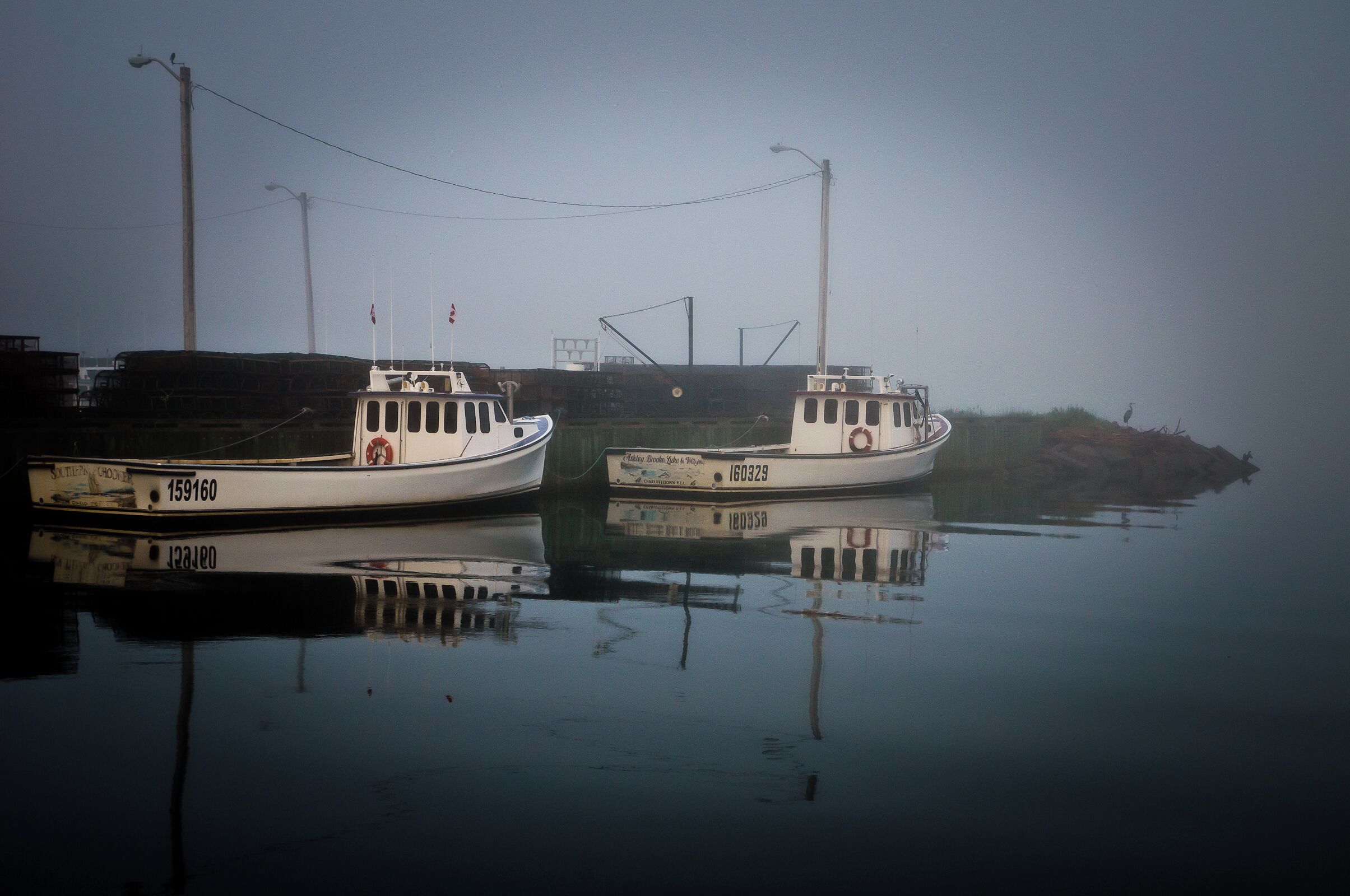 Early morning calm before the boats head out. #Waterlust
