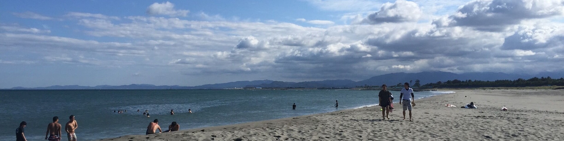 Beach and mountains = best combination