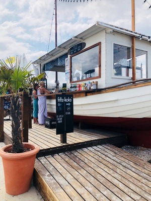Coffee from this boat taste even sweeter! 😋