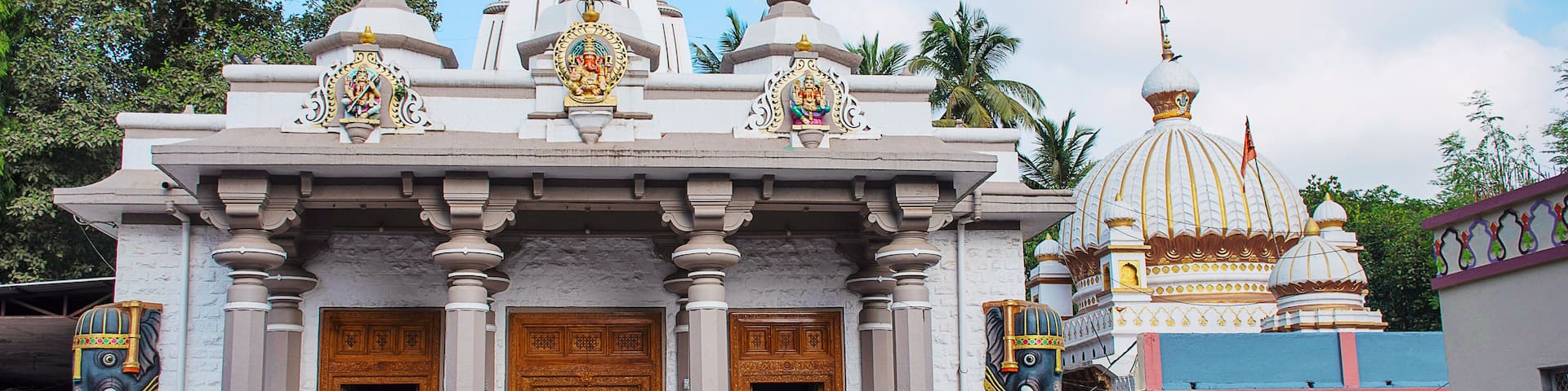 Shree Nityanand Swami temple, Ganeshpuri, Thane, Bhiwandi