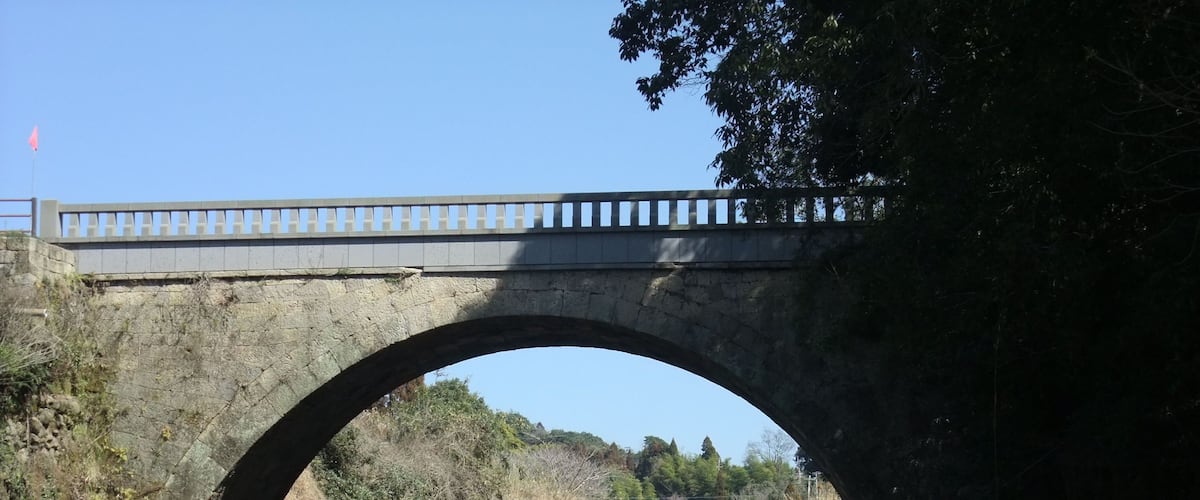 金門橋と坂井出の滝