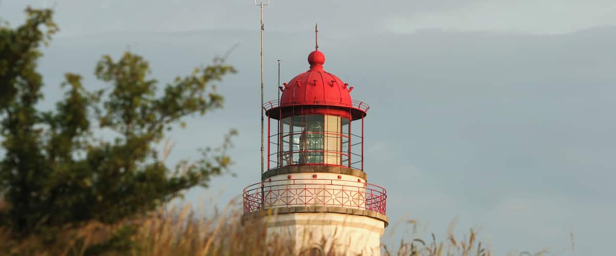 Lighthouse Dornbusch Hiddensee Germany