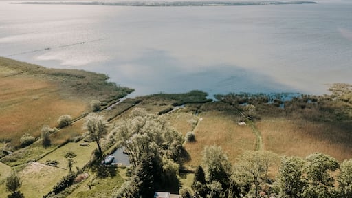 Europe, Germany, Mecklenburg-Vorpommern, Usedom, Luetow, Achterwasser Usedom, Naturschutzgebiet Gnitz Südspitze.