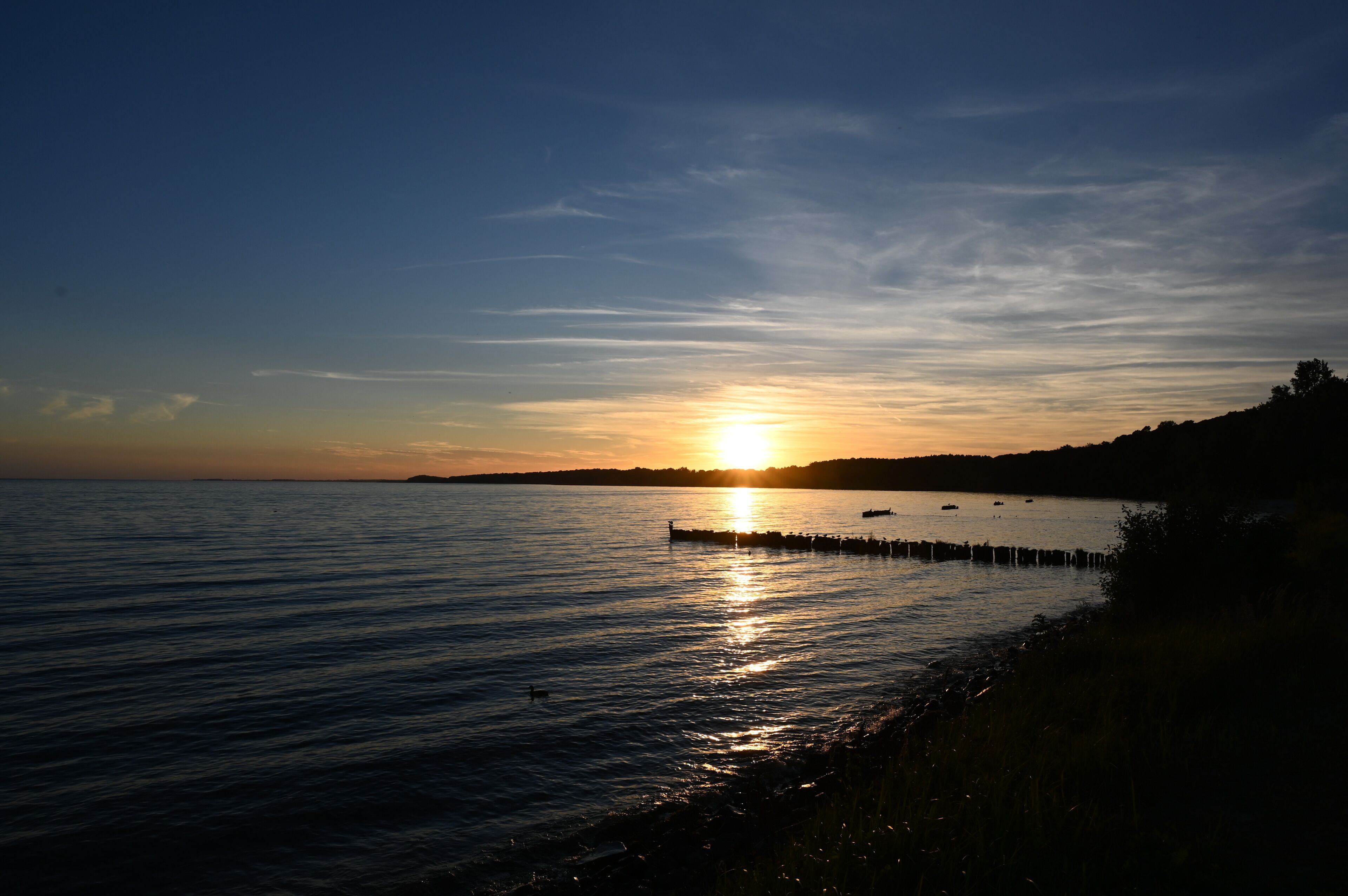 Abend am Stettiner Haff