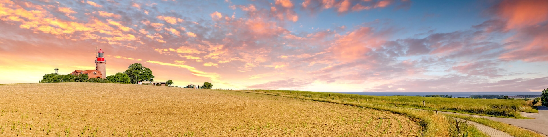 Leuchtturm, Bastorf, Mecklenburg Vorpommern, Deutschland