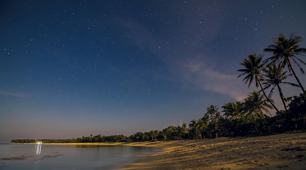 The rising moon casts long shadows on Saud Beach in Ilocos Norte, Philippines. For the longest time I have always been fascinated by moonlit shores, easily transporting me to a place that is both real and dreamlike.