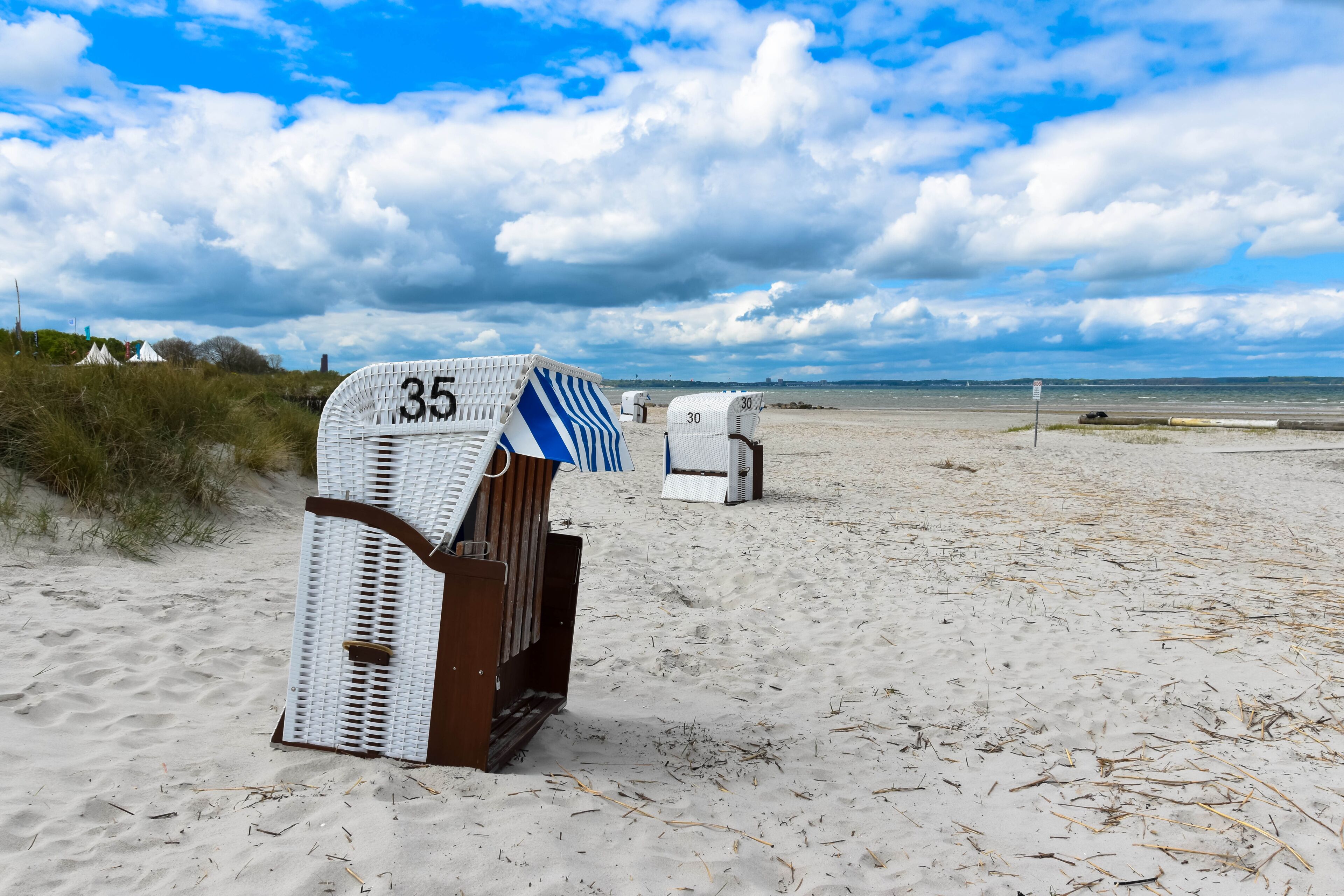 Strand zwischen Stein und Wendtorf an der Ostsee