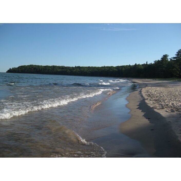 By far the best beach of all provincial parks!!! Now for some history... Pancake Bay Provincial Park was established in 1968 by Ontario Parks. It is a recreation-class Provincial Park created to help preserve the fragile beach dune ecology. Pancake Bay Provincial Park has one of the highest visitor rates of all the Provincial Parks in the north-east region, and the highest number of campsites. There are 325 campsites, including 160 with electricity. There are 3 comfort stations. Yurt camping is available in the park. There are also group camping sites available.
