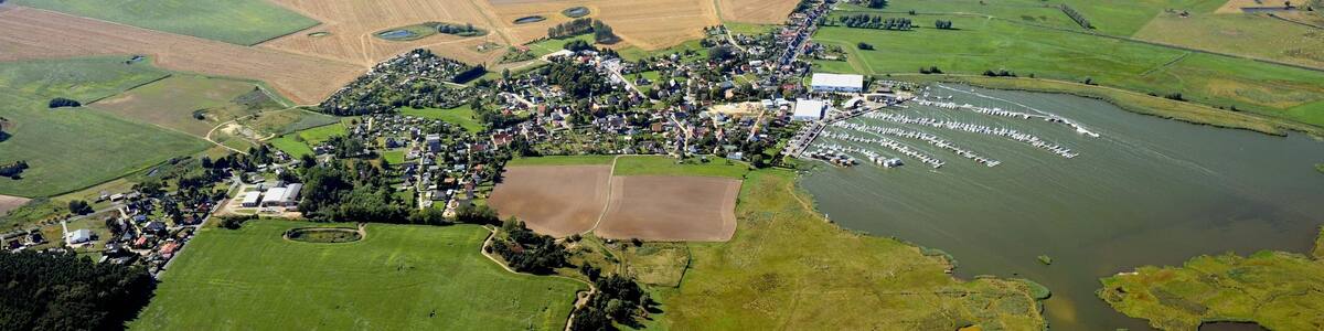 Kröslin, Hafen und Marina am Peenestrom 2013