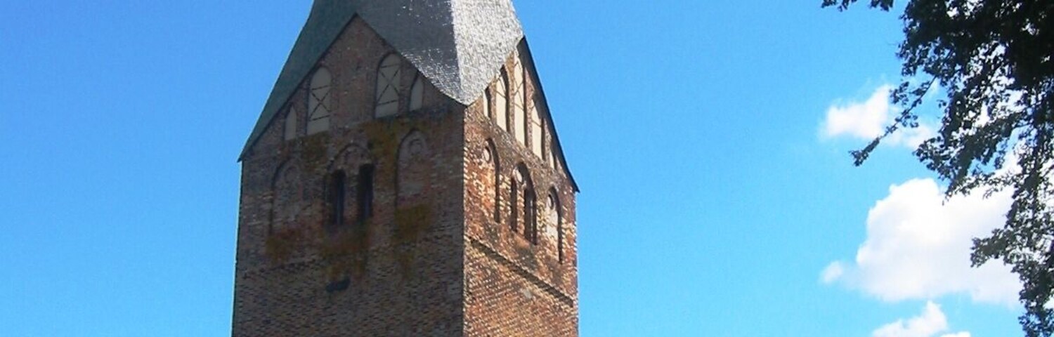 Kirche in Wusterhusen, Vorpommern-Greifswald, Mecklenburg-Vorpommern