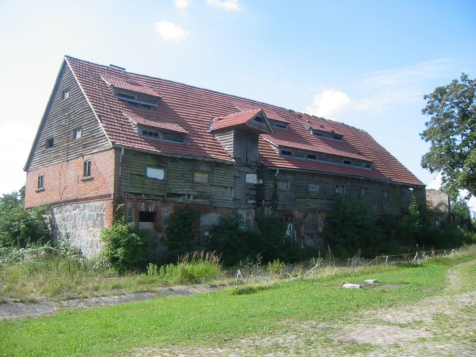 Denkmalgeschütztes Bauwerk in Wusterhusen-Gustebin