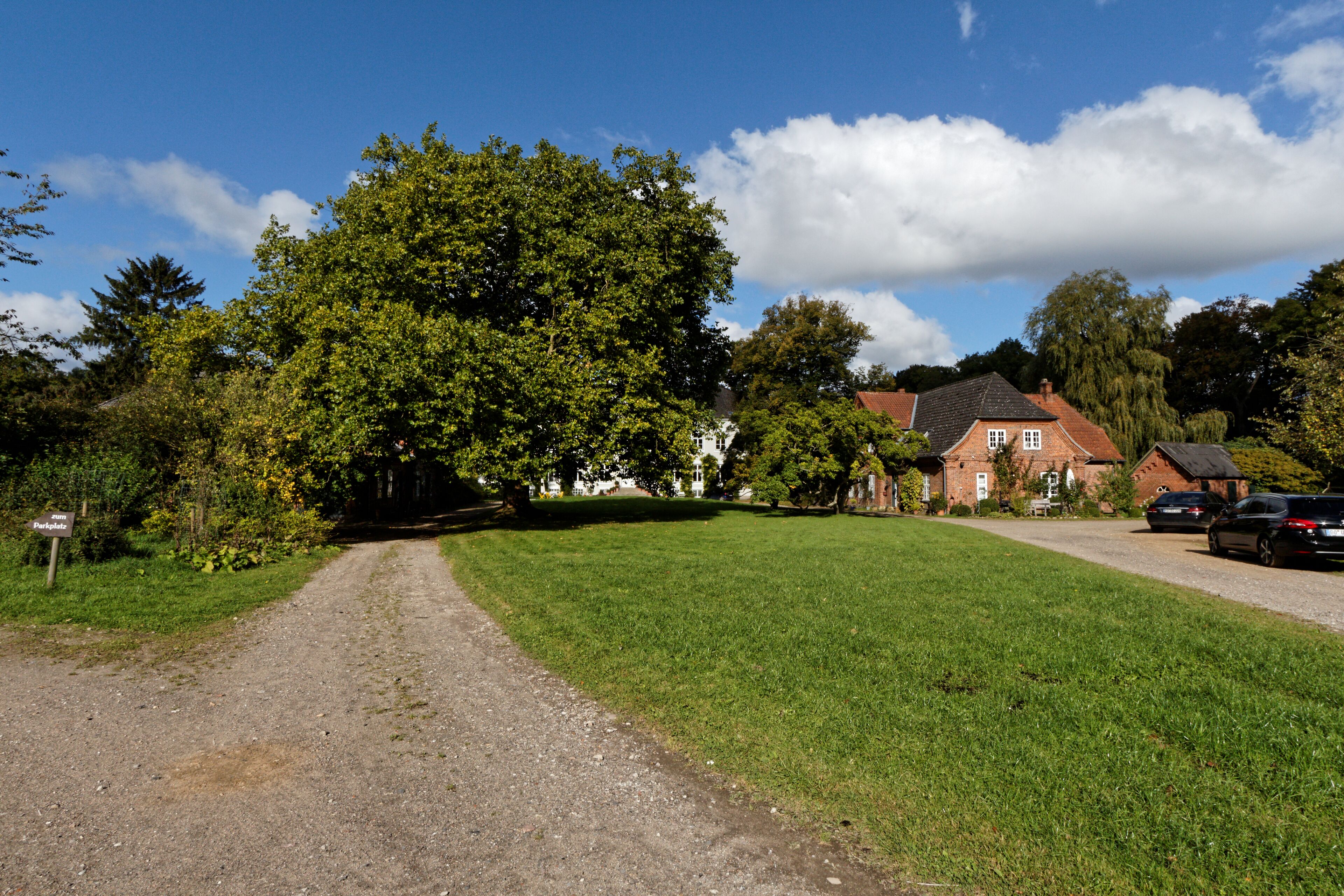 Westensee; Gut Bossee: Gesamtanlage