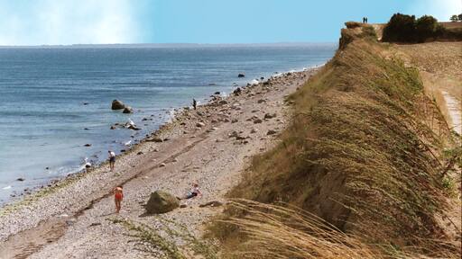 Schönhagen (Brodersby), the cliff