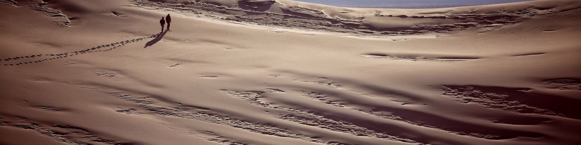 On the dunes at the Gobi Desert , Mongolia #TakeAHike