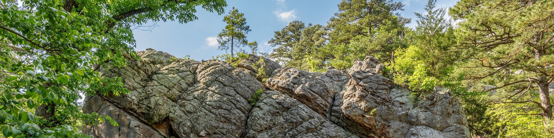 Robbers Cave State park in Whilberton Oklahoma.