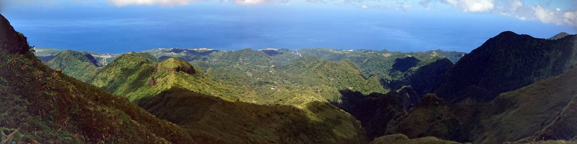 Panorama de la Pelée