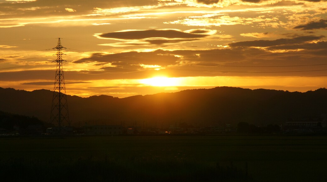 赤石夕日/ akaishi sunset