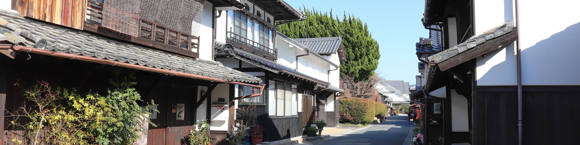 宇和町卯之町の町並み(愛媛県西予市),Unomachi,Uwa town(Seiyo City,Ehime Pref,Japan)