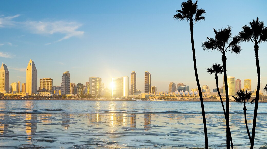 Downtown San Diego skyline in California, USA