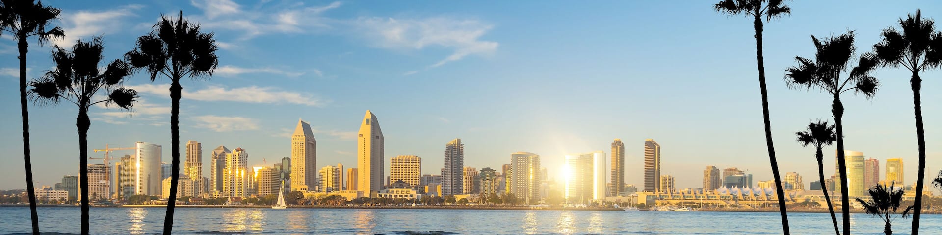 Downtown San Diego skyline in California, USA