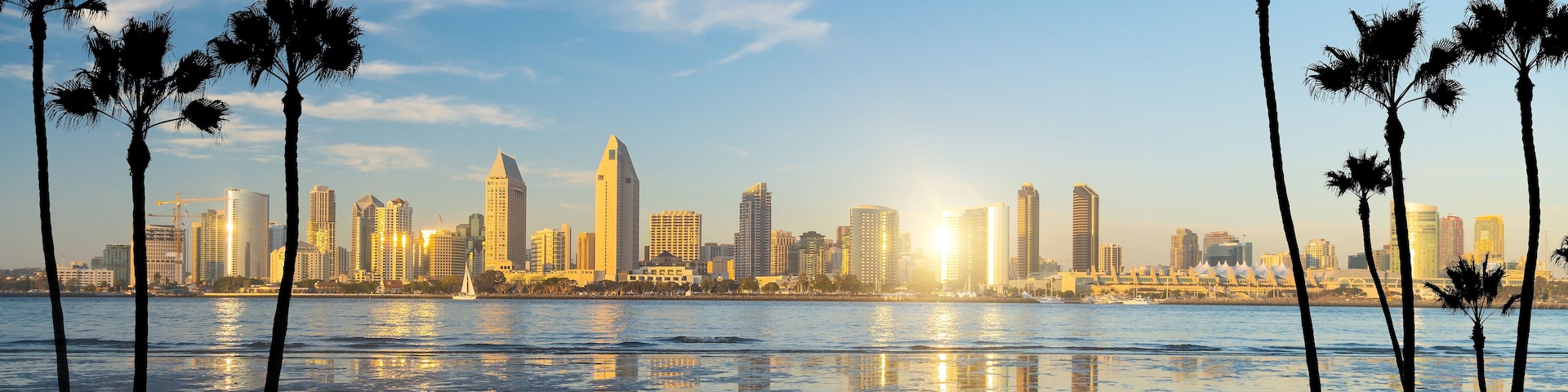Downtown San Diego skyline in California, USA