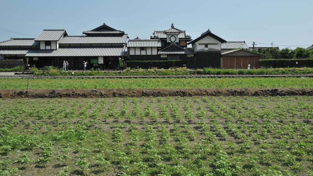 Countryside and Noradokei(the turret clock)