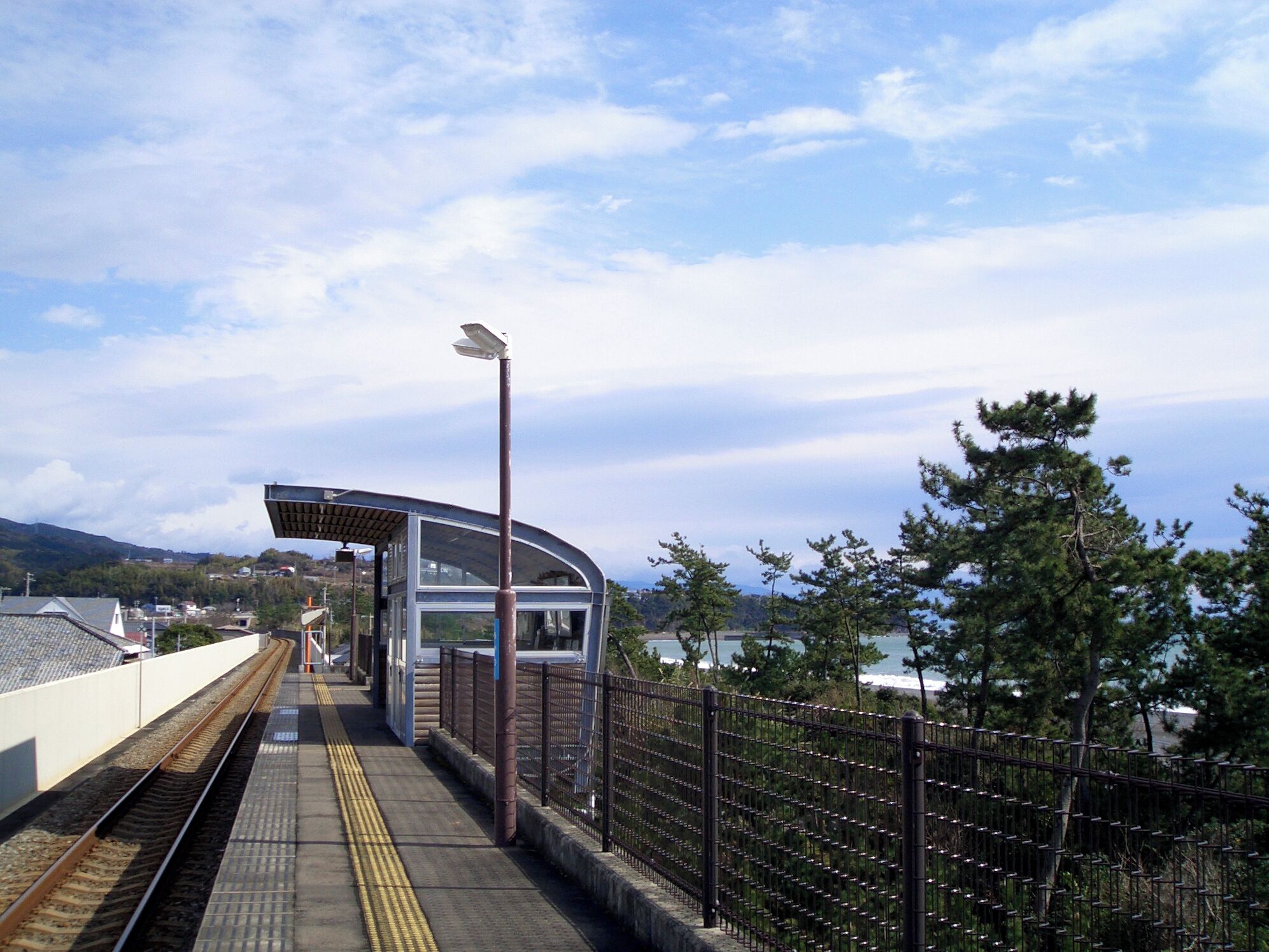 Akano Station in Aki, Kōchi pref., Japan.