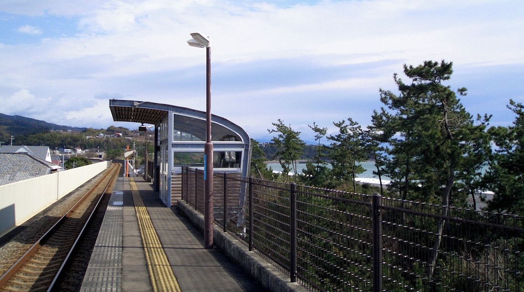 Akano Station in Aki, Kōchi pref., Japan.