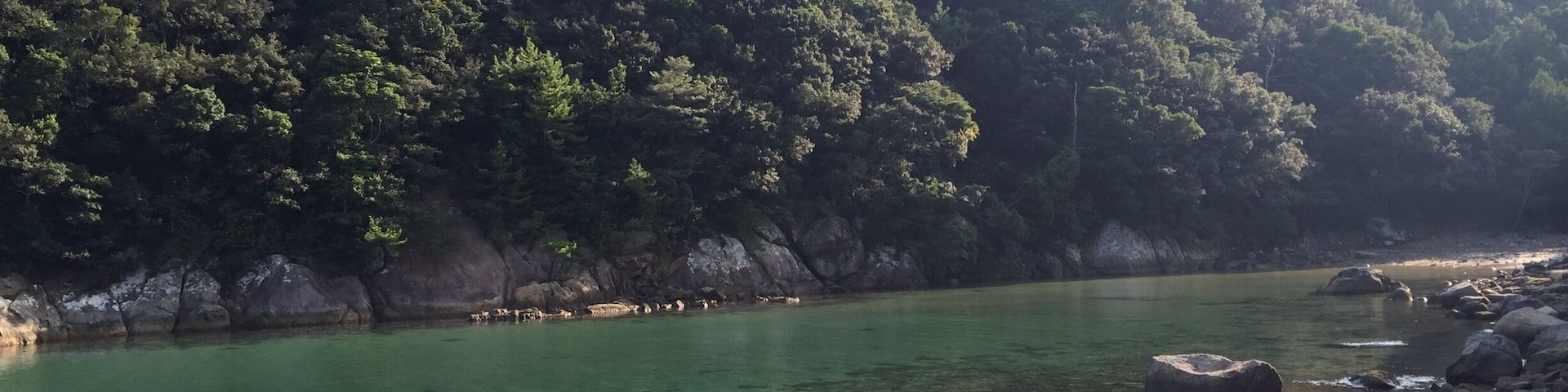 A little known area but beautiful place with crystal clear blue water and surrounding mountains