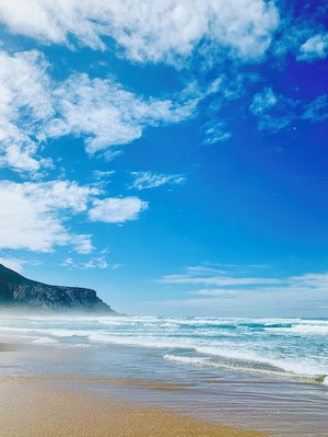 On the beach in Natues Valley, all you see is mountains, water and sand. Maybe a kite surfer or two. A really good place to rest you mind and get away from people, cars and city noises. #LifeAtExpedia