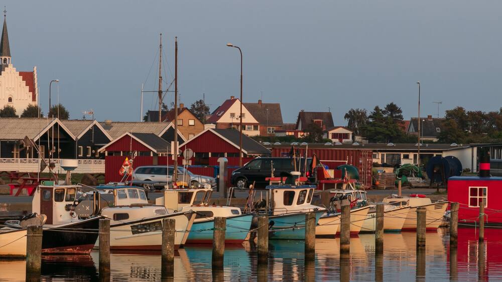 Fischerboote am Hafen von Bagenkop