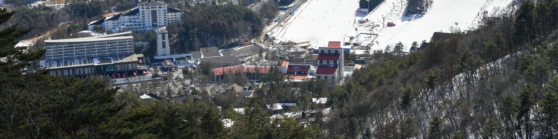 Ski resort in Gangwon-do, Korea