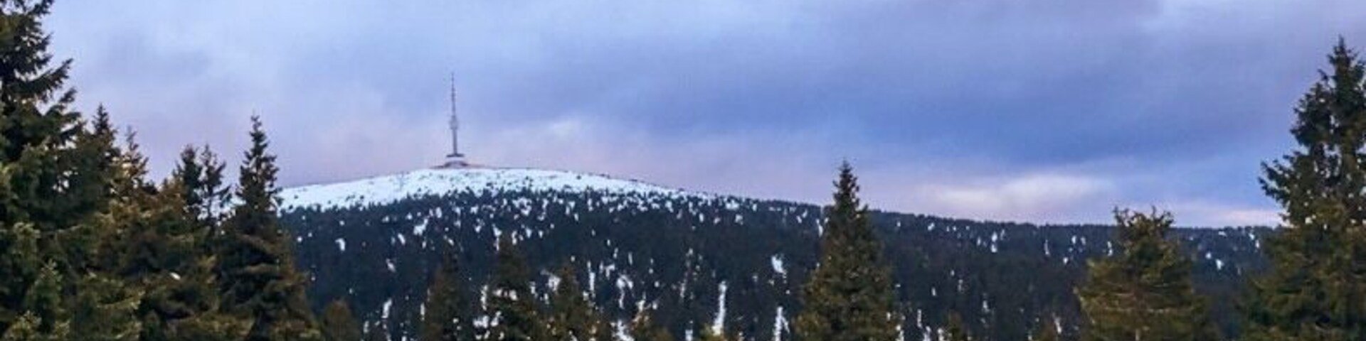 Morning view on Praded