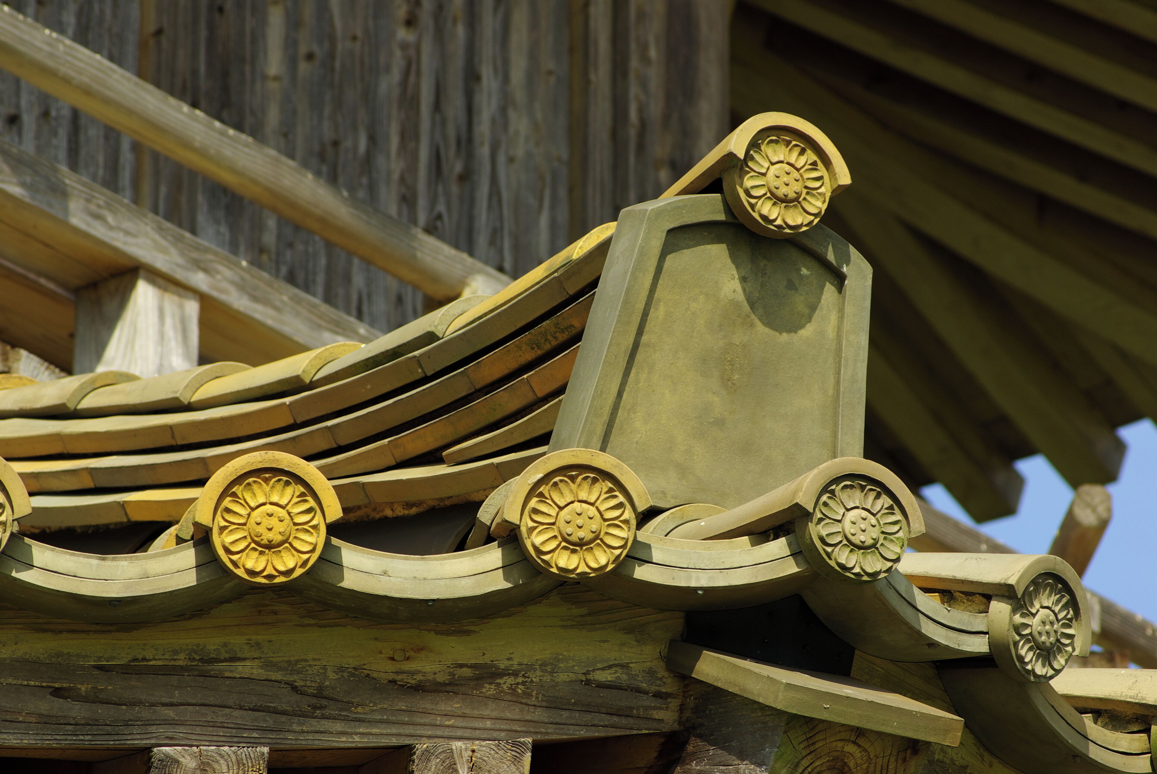 鞠智城の屋根瓦