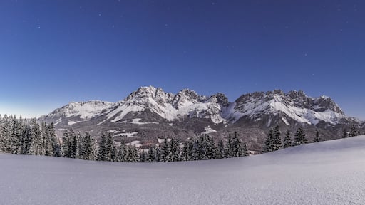 der Wilde Kaiser nach Sonnenuntergang