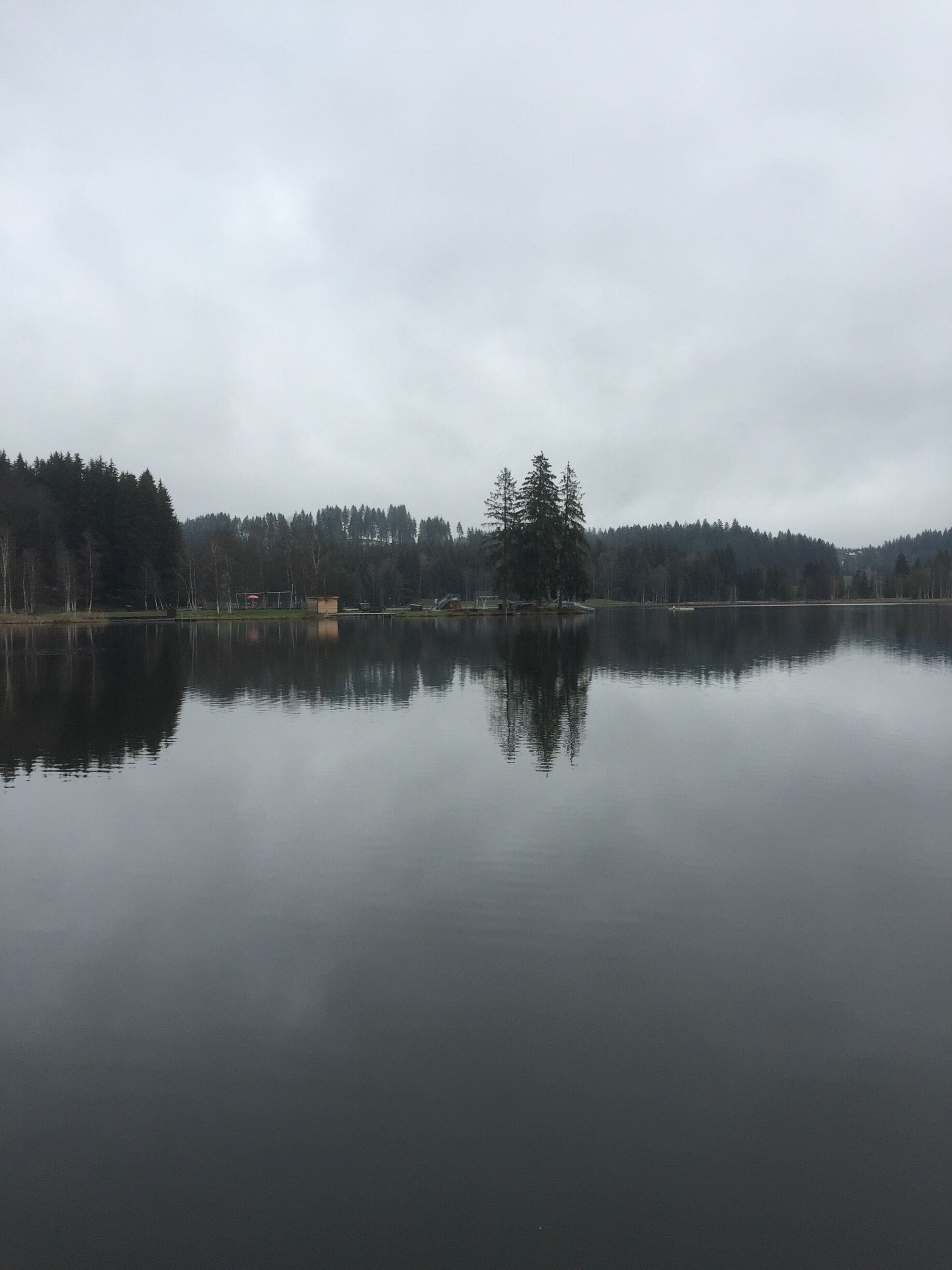Schwarzee Lake, "the black lake"