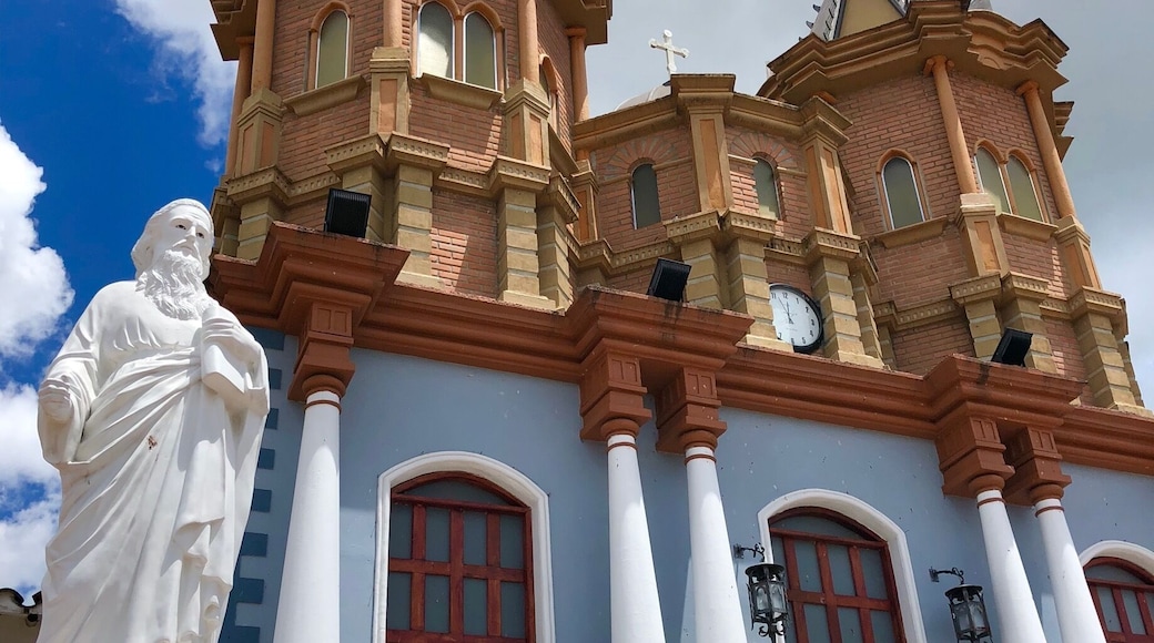 Replica of the old church