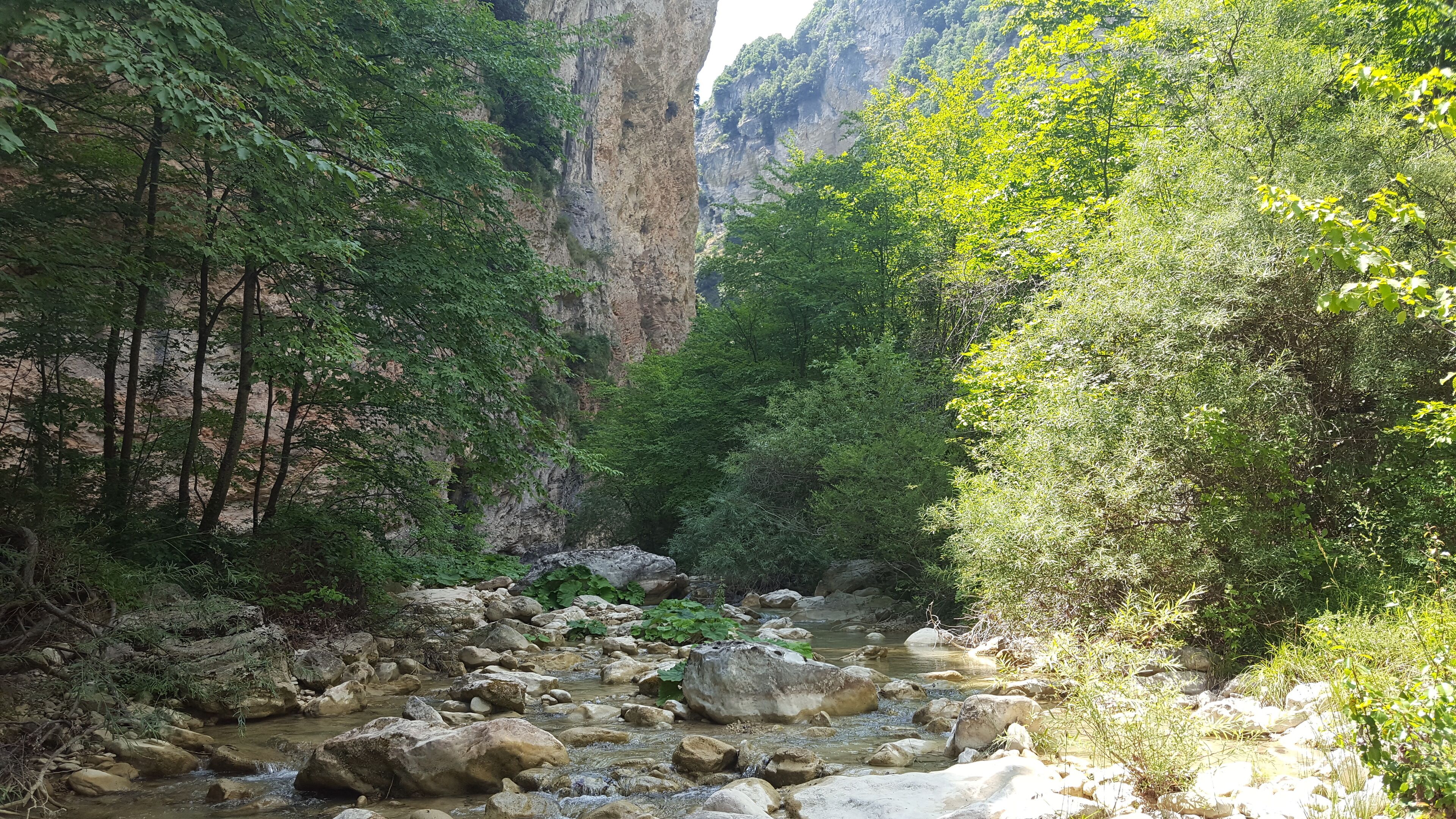 Gole del Salinello - overview