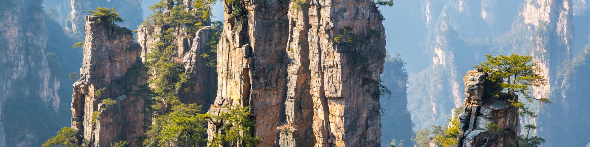 Zhangjiajie National forest park China