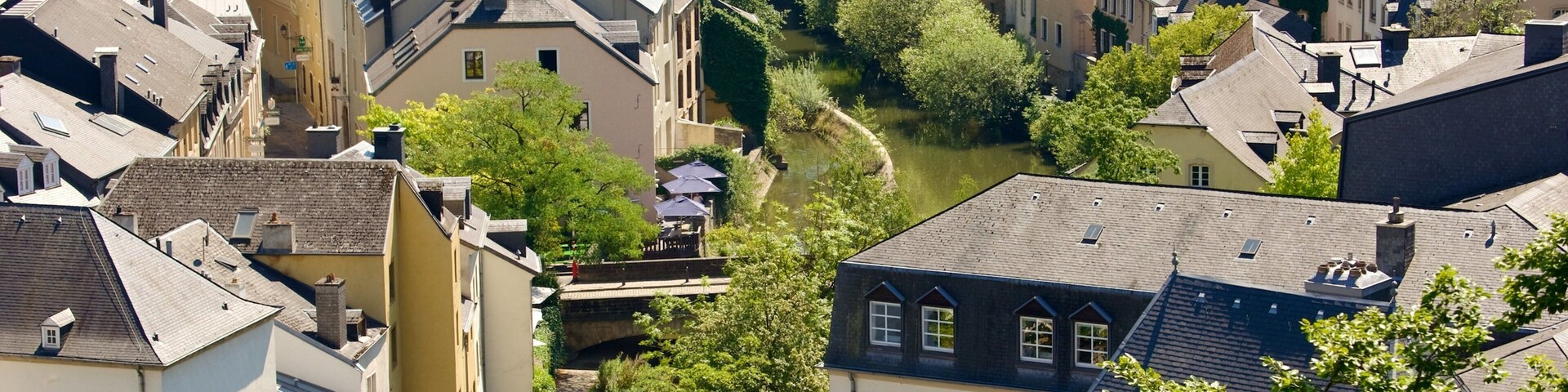 Luxemburg mit einem Stadt
