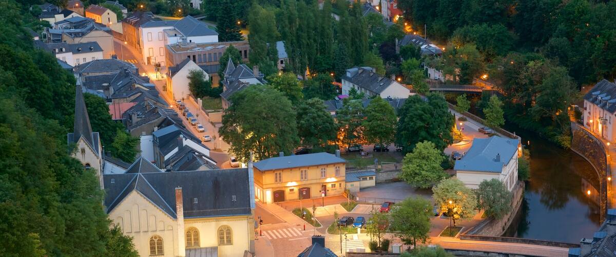 ルクセンブルク大公国 フィーチャー 河あるいは小川, 遺跡 と 都市