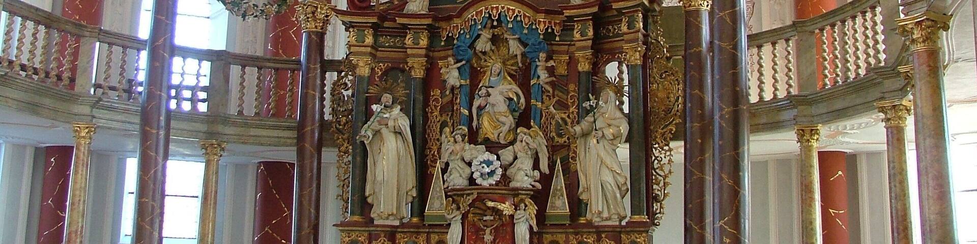 Bruderschaftskirche Prächtiger barocker Altar